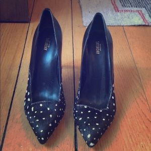 Kate spade polka dot heels